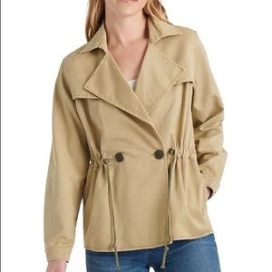 Lucky Brand Cropped Trench Coat